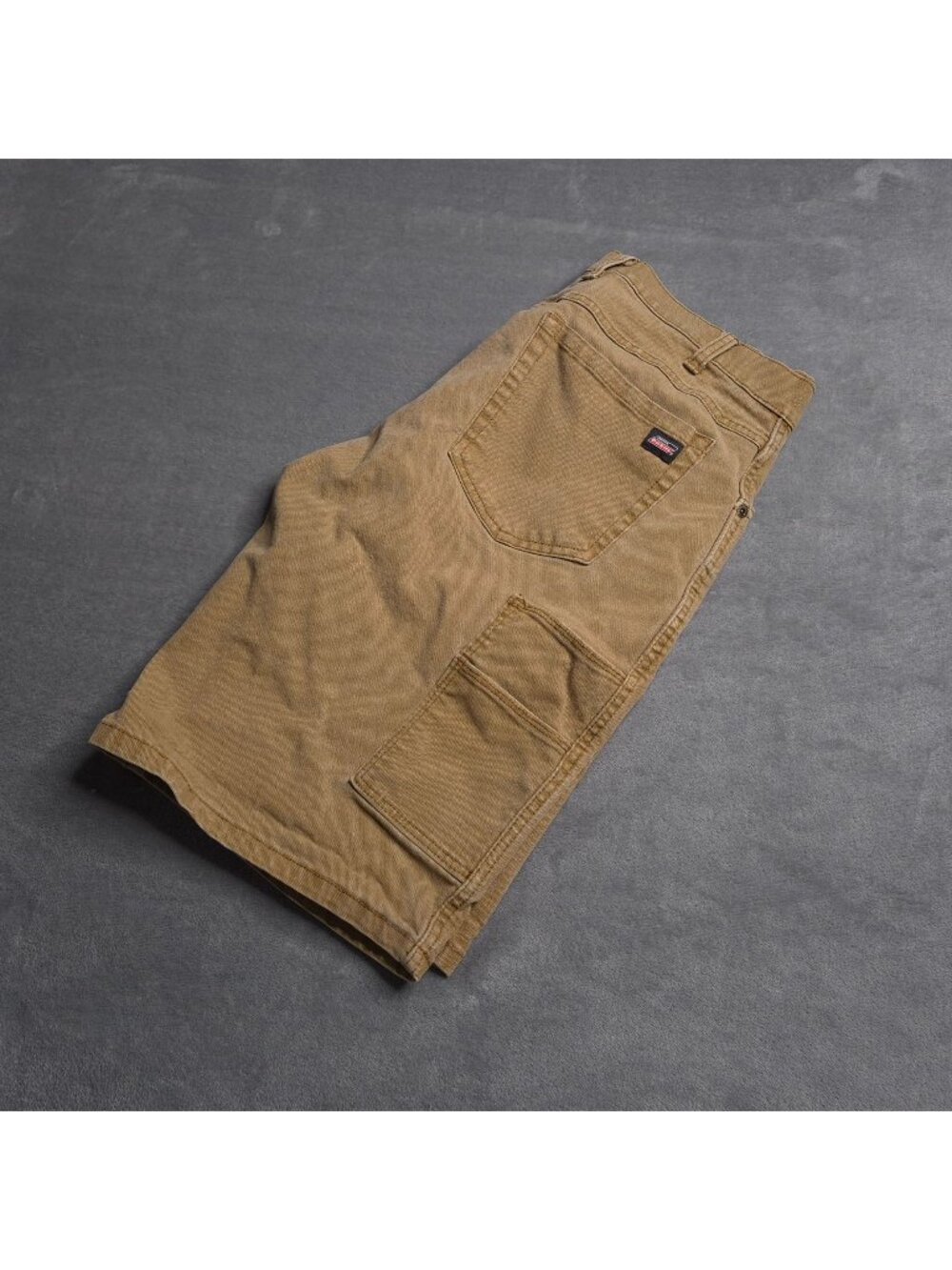 Dickies Mens Carpenter Shorts 34 Beige Relaxed Fit Durable Workwear Stretch